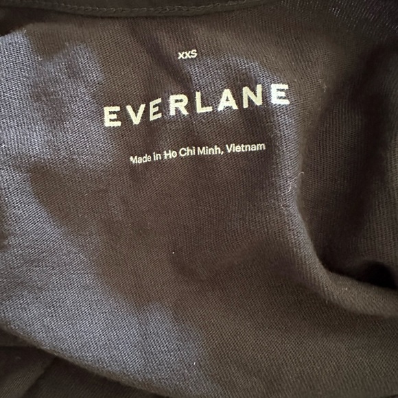 Everlane The Weekend Tiered Dress in Black NWT - Picture 6 of 7